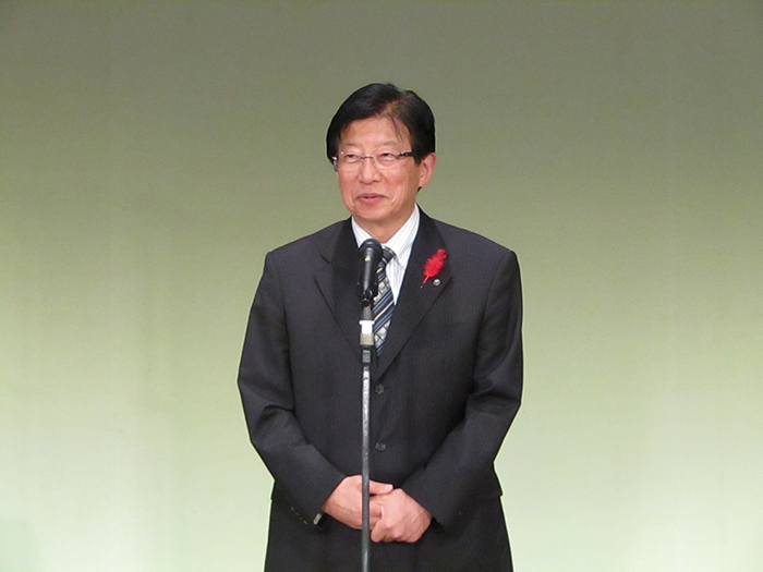 川勝平太実行委員長（静岡県知事）　挨拶