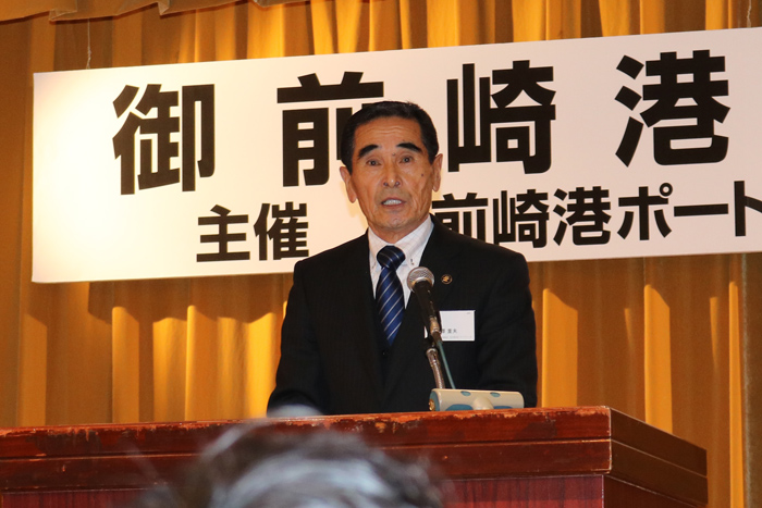 栁澤重夫（御前崎市長）実行委員会副委員長　挨拶1